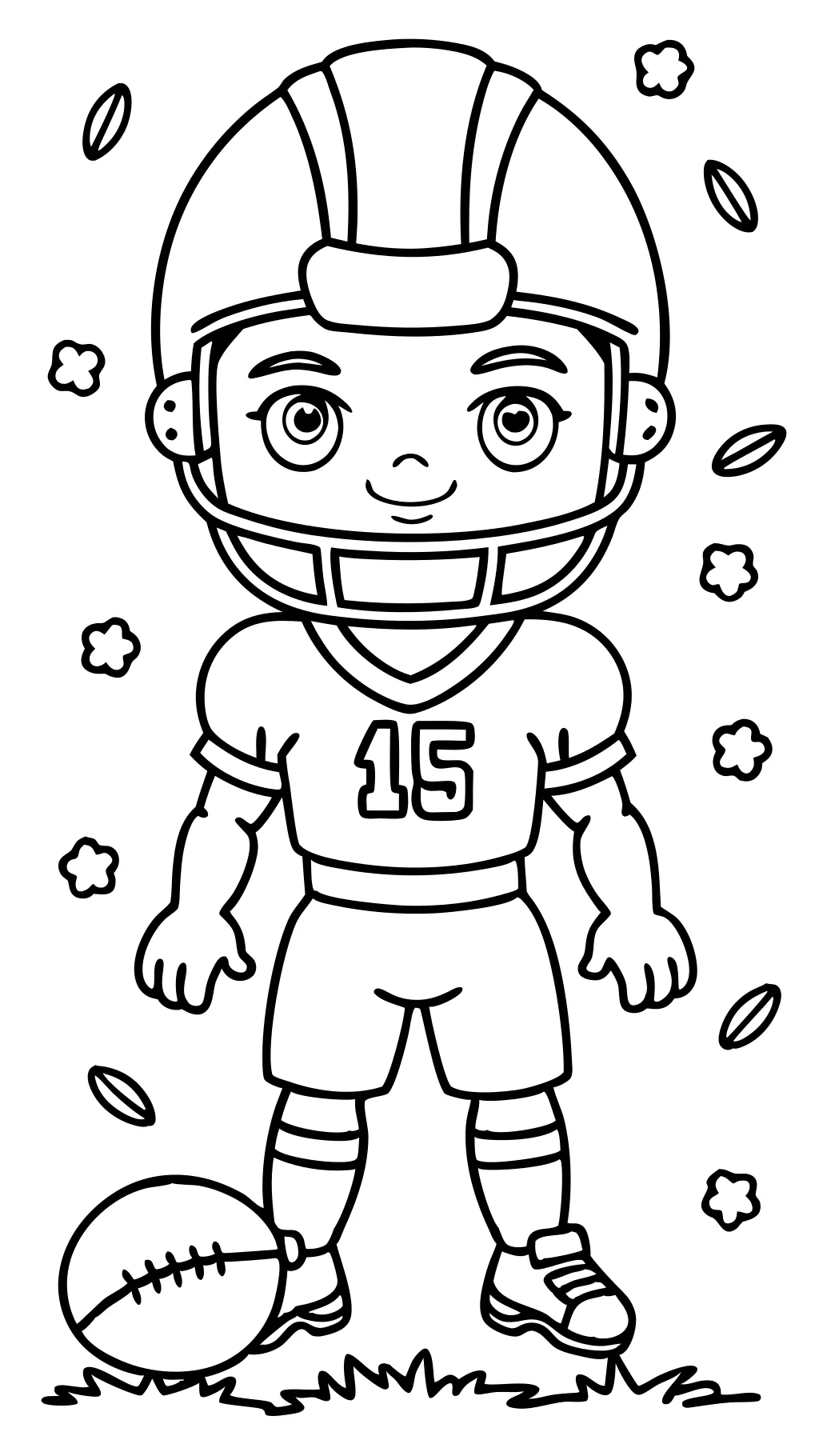 coloriages de football gratuits